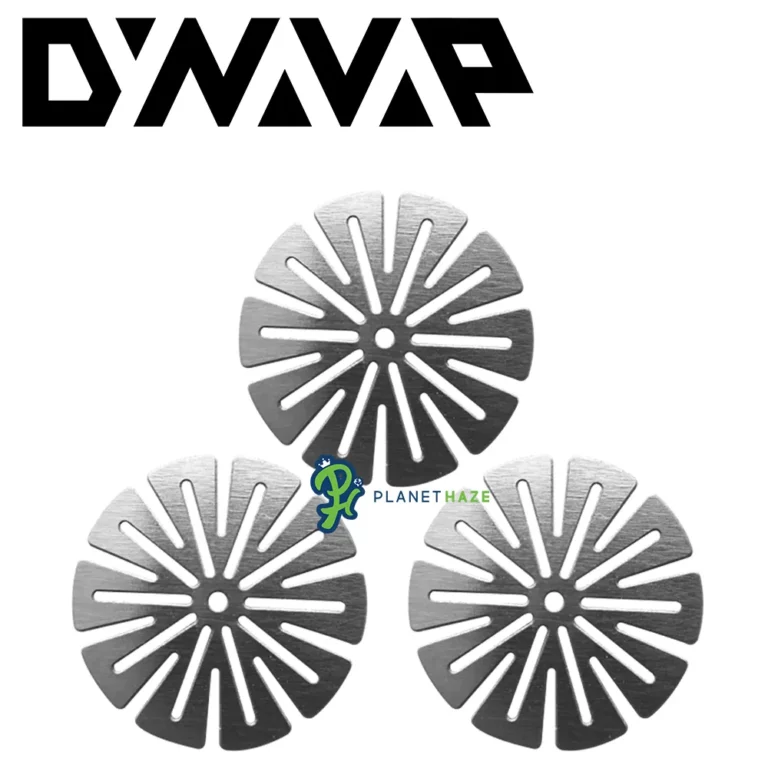 DynaVap Stainless Steel Circumferential Compression Diffuser CCD 3 Pack Screens