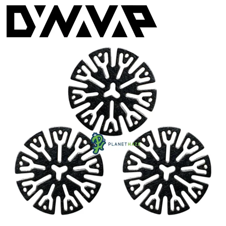 DynaVap Titanium Circumferential Compression Diffuser CCD 3 Pack Screens