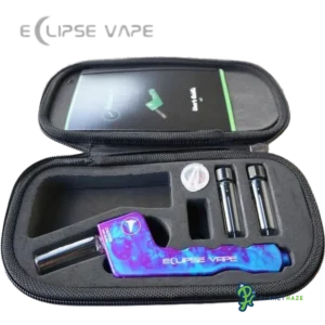 eclipse vape pipe kit art purple