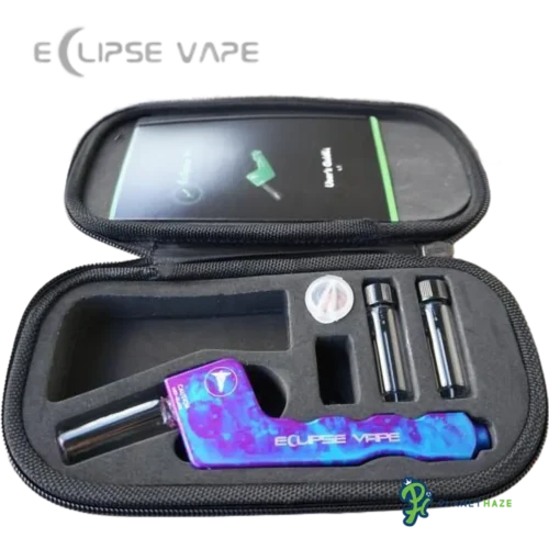 eclipse vape pipe kit art purple