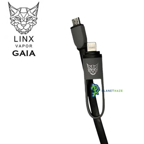 LINX Gaia 2in1 Lightning USB Charging Cable Ends LINX Gaia 2in1 Lightning USB Charging Cable Ends