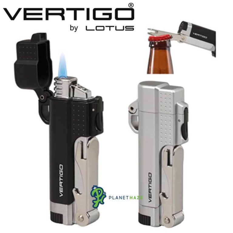 Lotus Vertigo Beer Buddy Butane Coil Flame Lighter