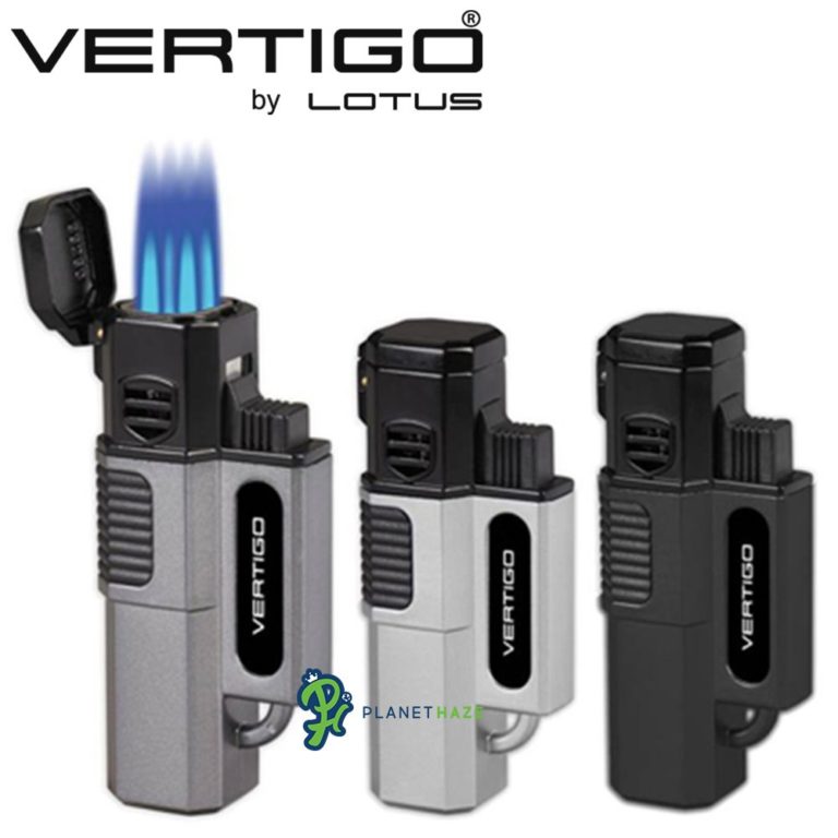 Lotus Vertigo Hornet Quad Flame Butane Torch Lighter