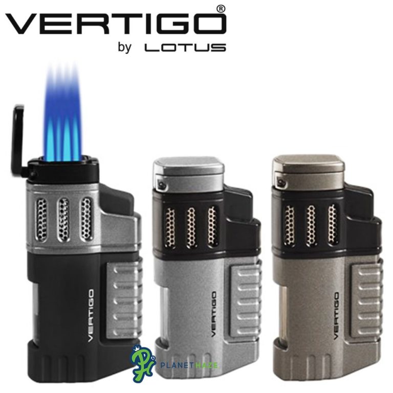 Lotus Vertigo Spectre Quad Flame Butane Torch Lighter