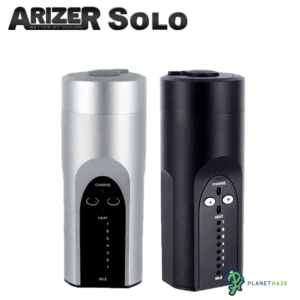 arizer solo black and silver vaporizer