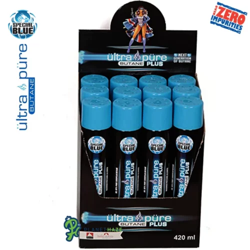 Ultra Pure Plus Special Blue 420ml Butane 12Pack Ultra Pure Plus Special Blue 420ml Butane 12Pack