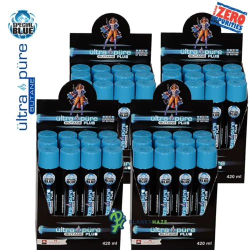 Ultra Pure Plus Special Blue 420ml Butane 48Pack Ultra Pure Plus Special Blue 420ml Butane 48Pack