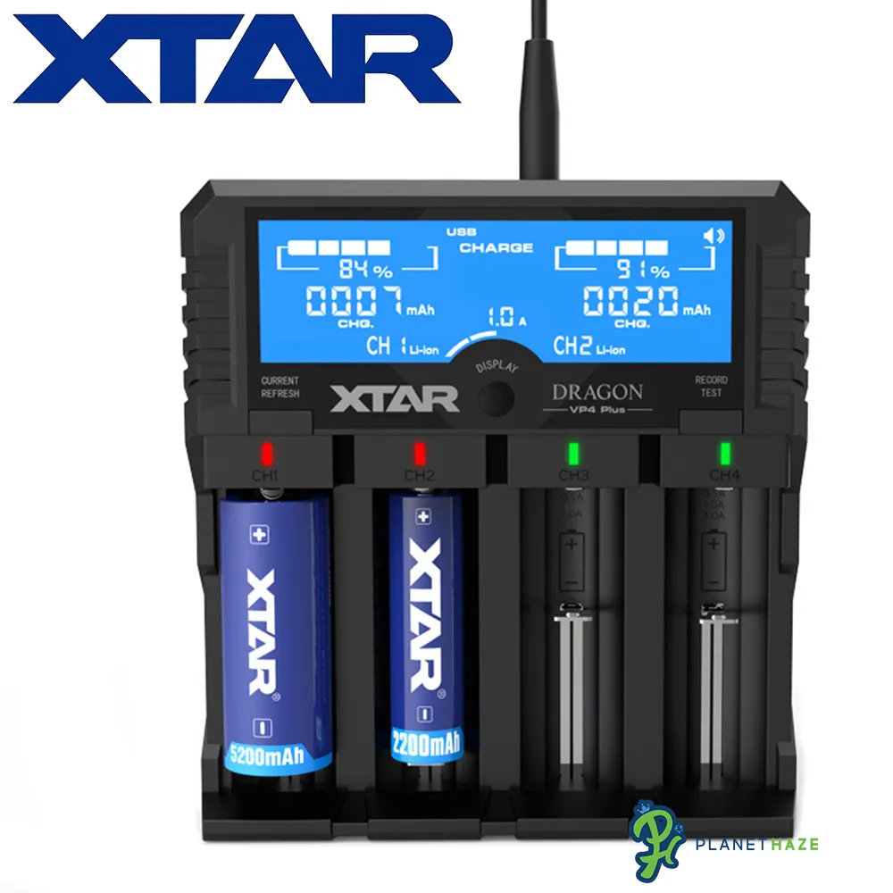 XTAR Dragon VP4 Plus Battery Charger